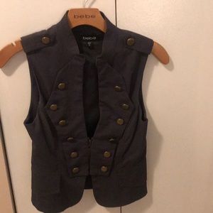 Bebe Military Style Vest